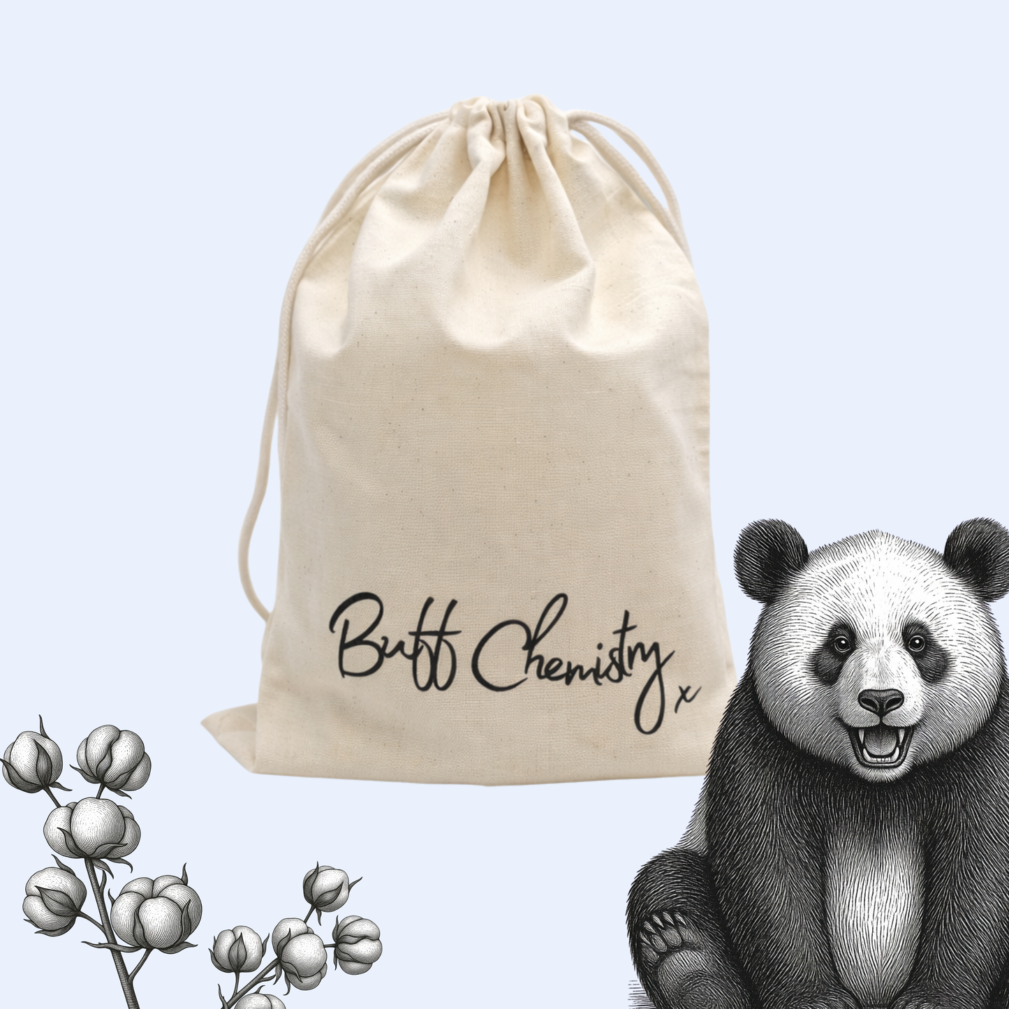 Cotton Drawstring Gift Bag
