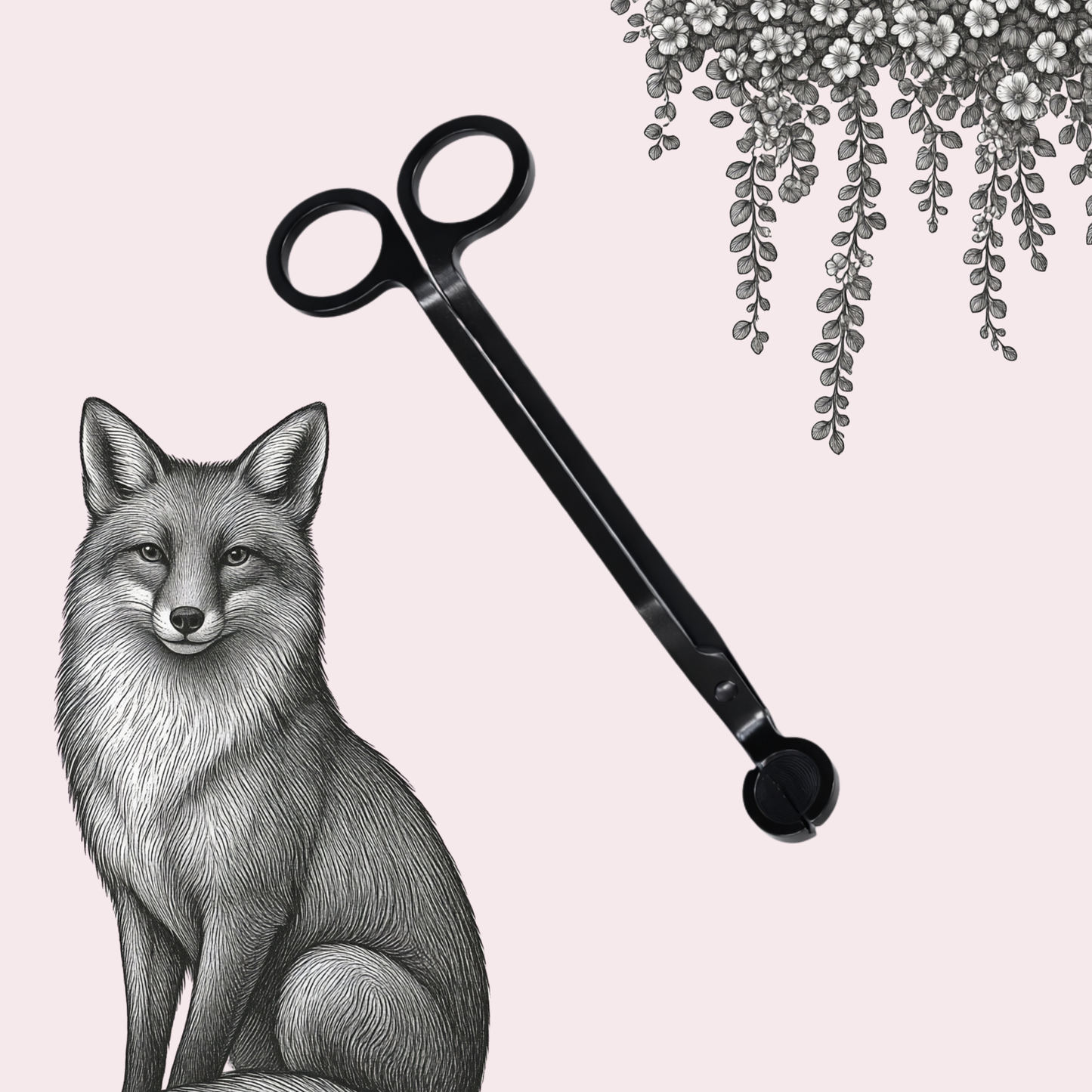 Steel Matte Black Wick Trimmer