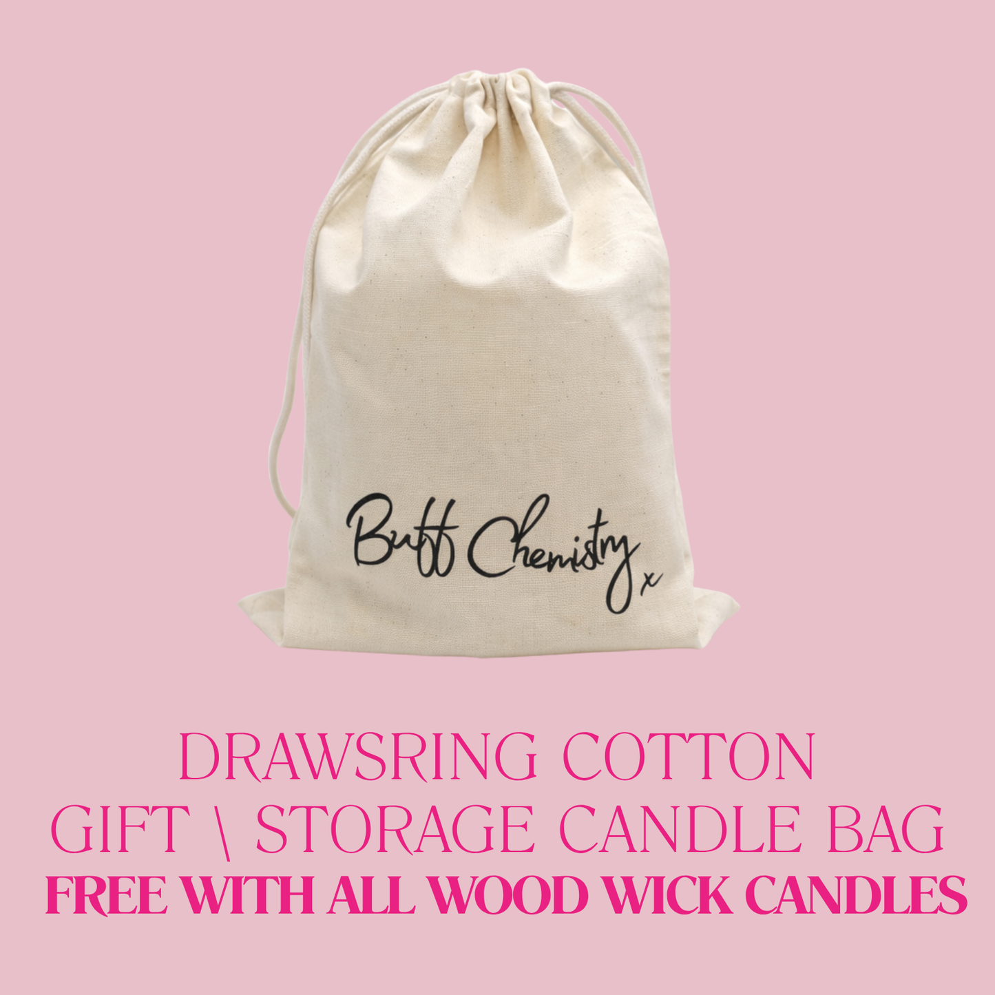 Statement Three Wood Wick Candle